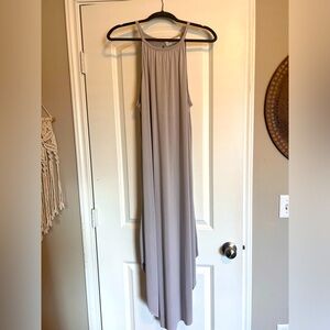 NEW Maxi Dress with halter top styling. Easy flow, soft & keyhole in back.
